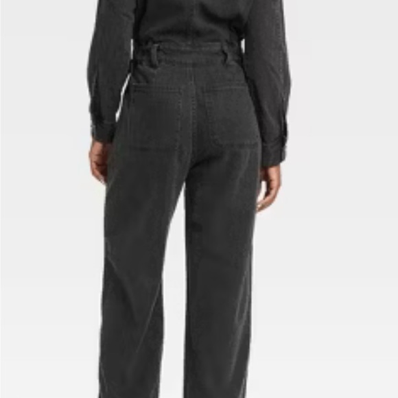 $ Denim Utility Jumpsuit - Picture 2 of 9
